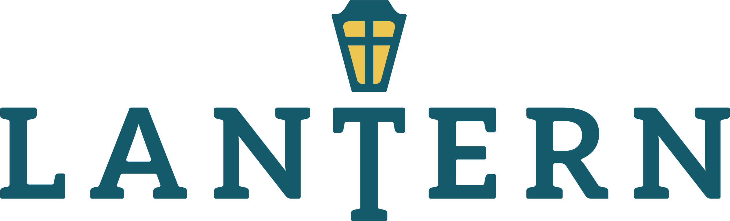 Lantern logo — teal