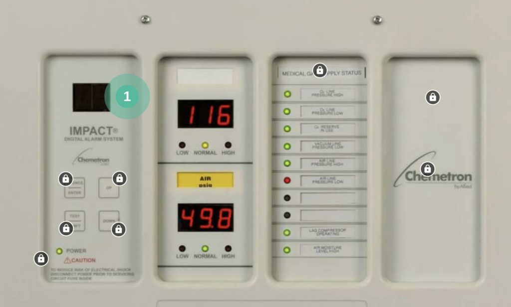 Allied (Chemetron) IMPACT Alarm
