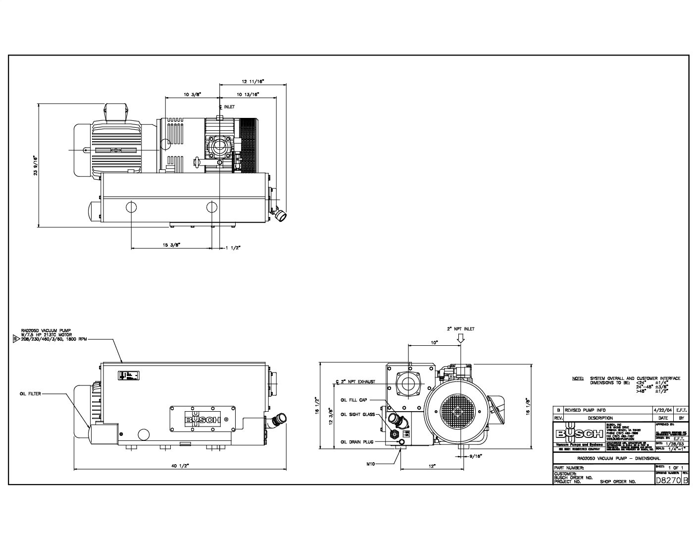 7.5hp RA0205