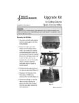 78074000.B00 (MAN03-025) Ceiling Column Quick-Connect valve Upgrade Kit
