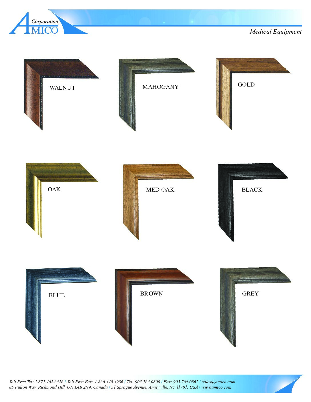 Artwall Frame Options