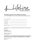 MAN01-011 LifeLine Medical Oil-less vertical vacuum O&M 5-16-06