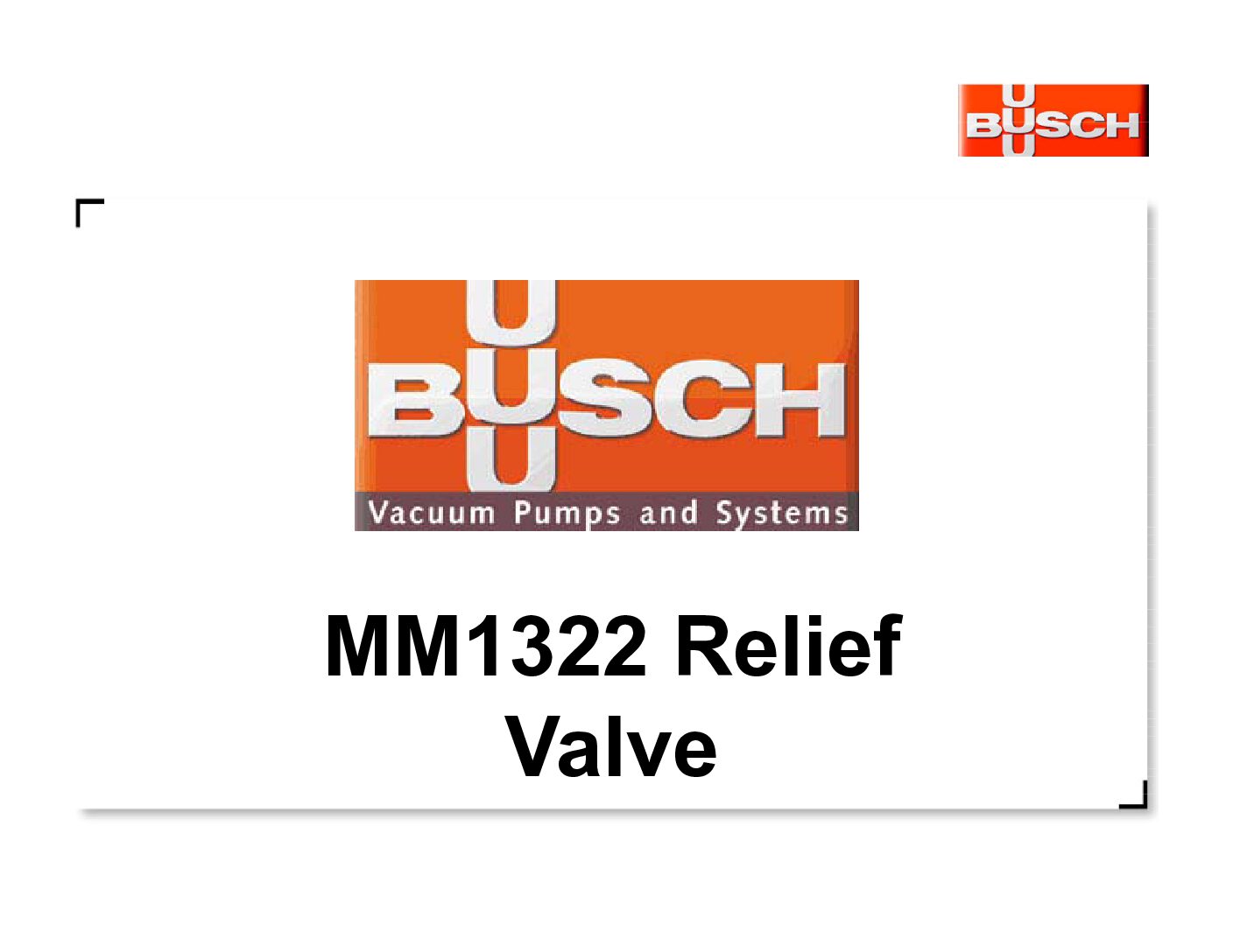 MM1322 relief valve setting