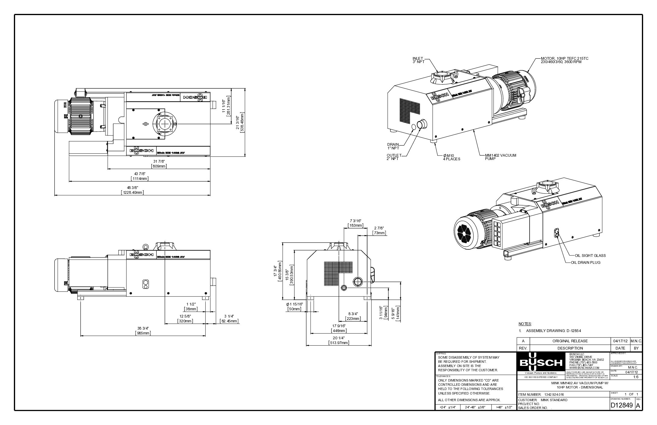 MM1402 FOOTPRINT