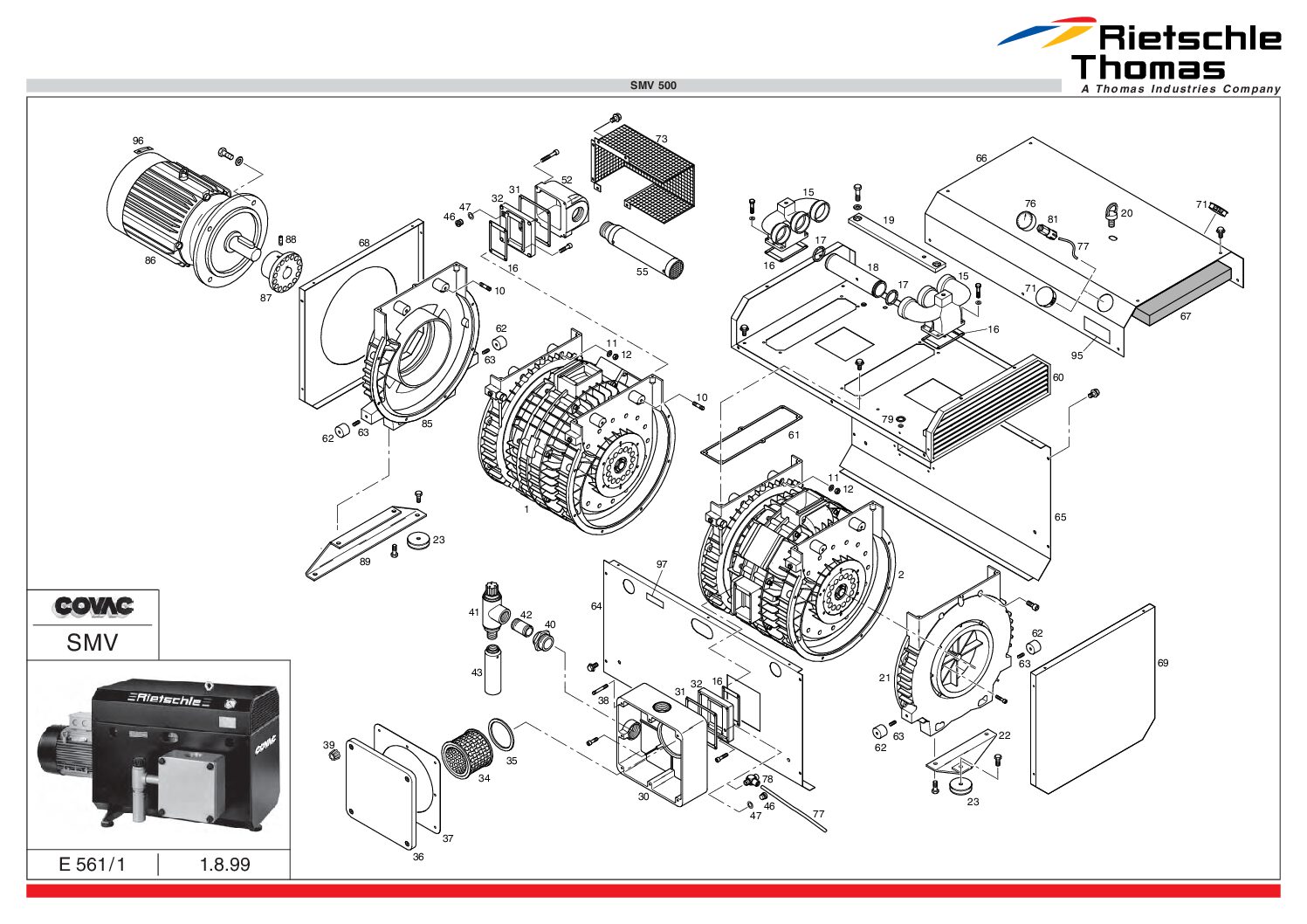 SMV500parts