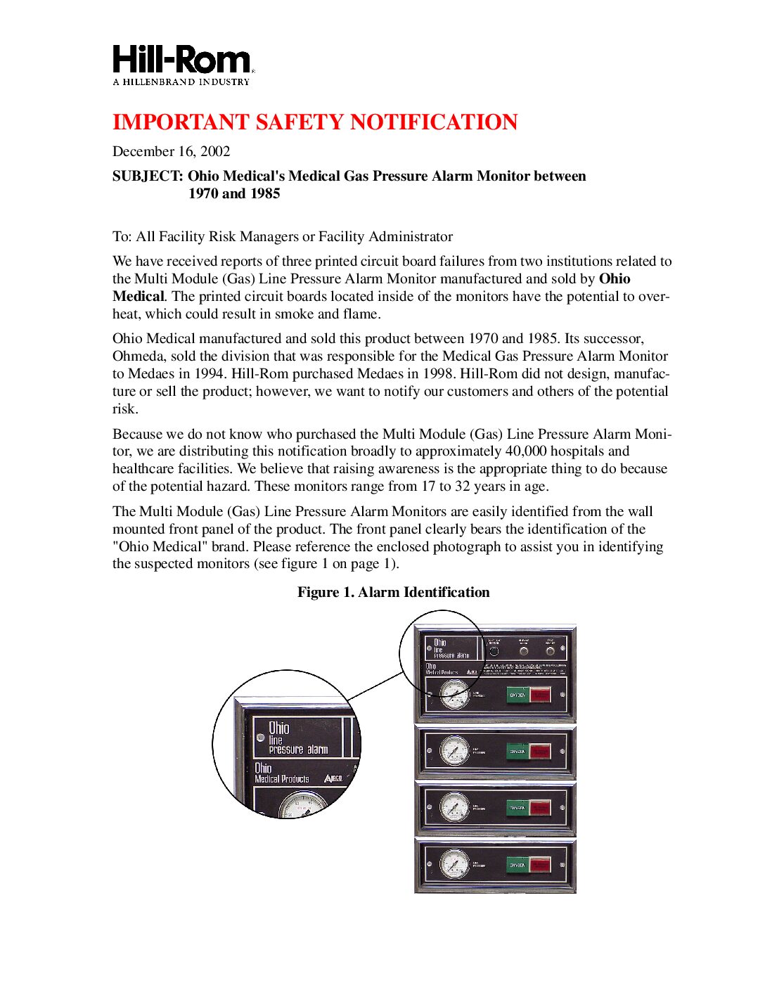 SAFETY NOTICE