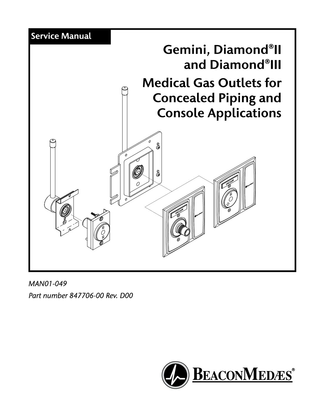 Gemini / Diamond II / Diamond III Outlets NFPA Instruction Book