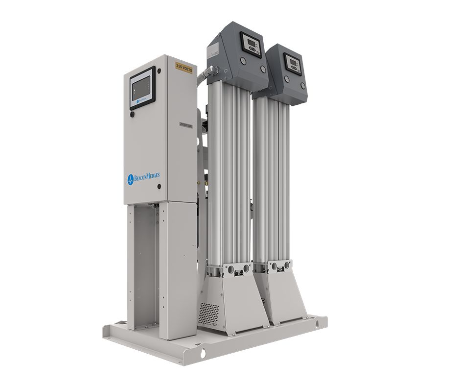 BeaconMedaes Instrument Air dryer right-side view