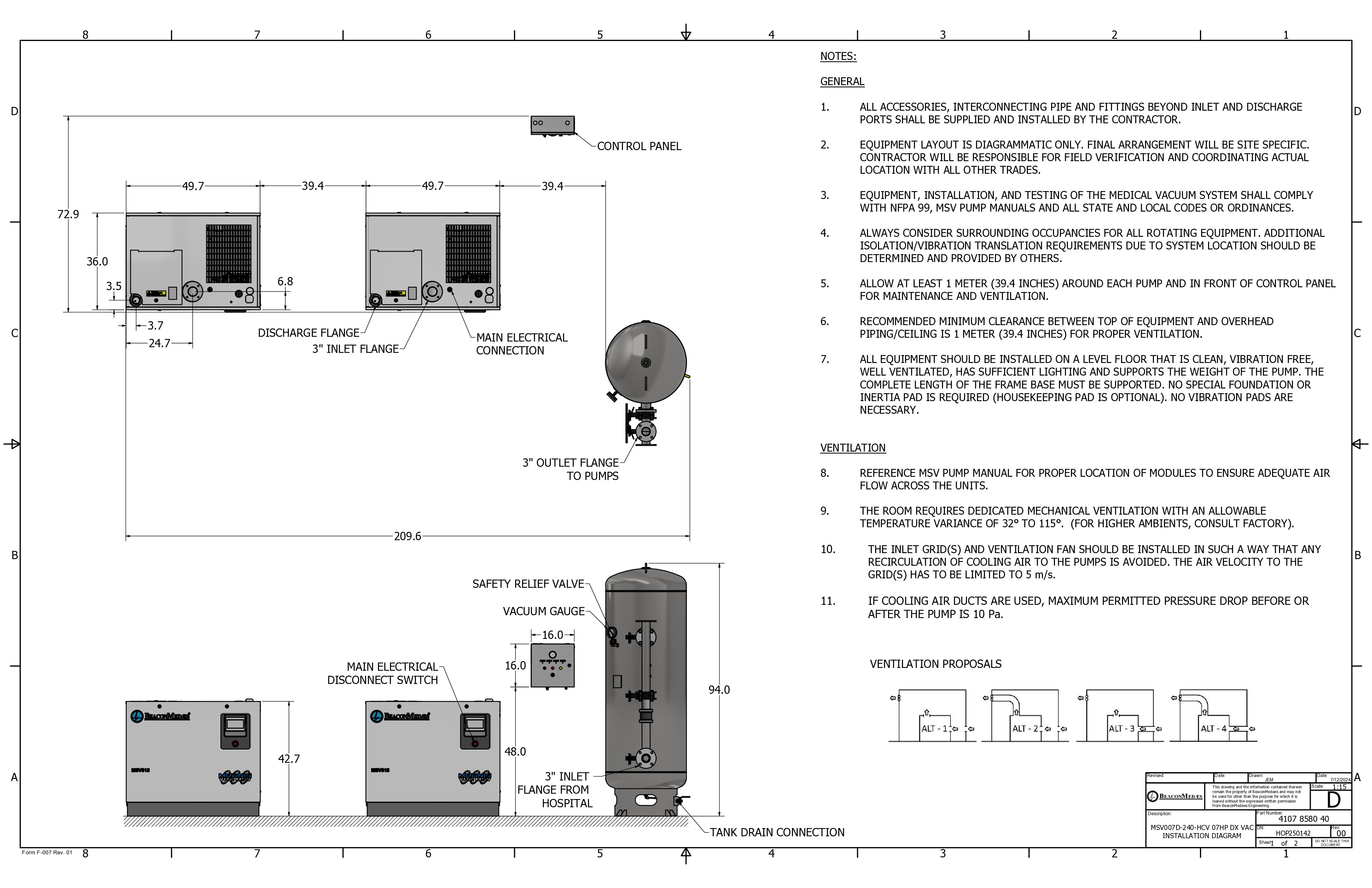 Magnis MSV007 Duplex Installation Instructions