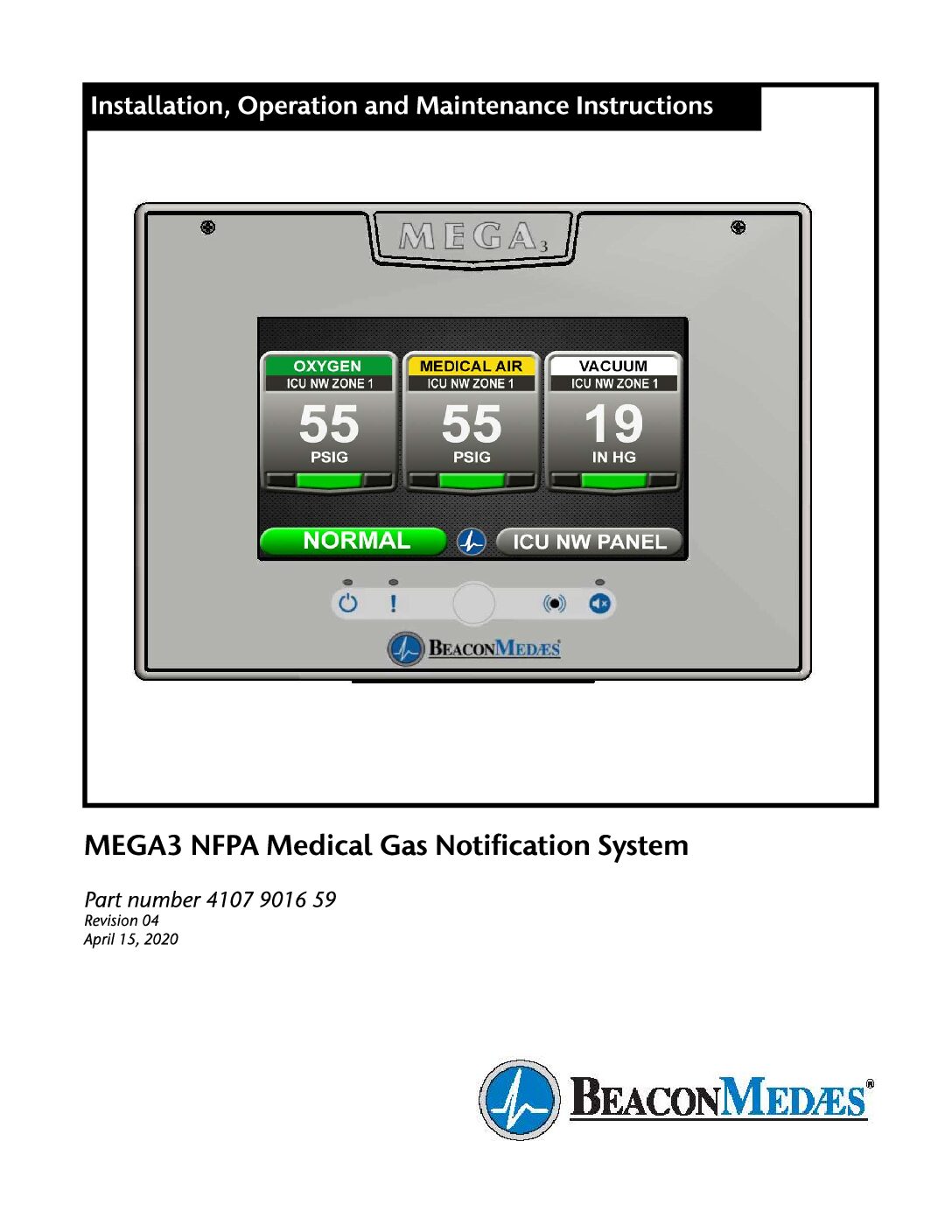 MEGA3 Instruction Book (4107 9016 59)