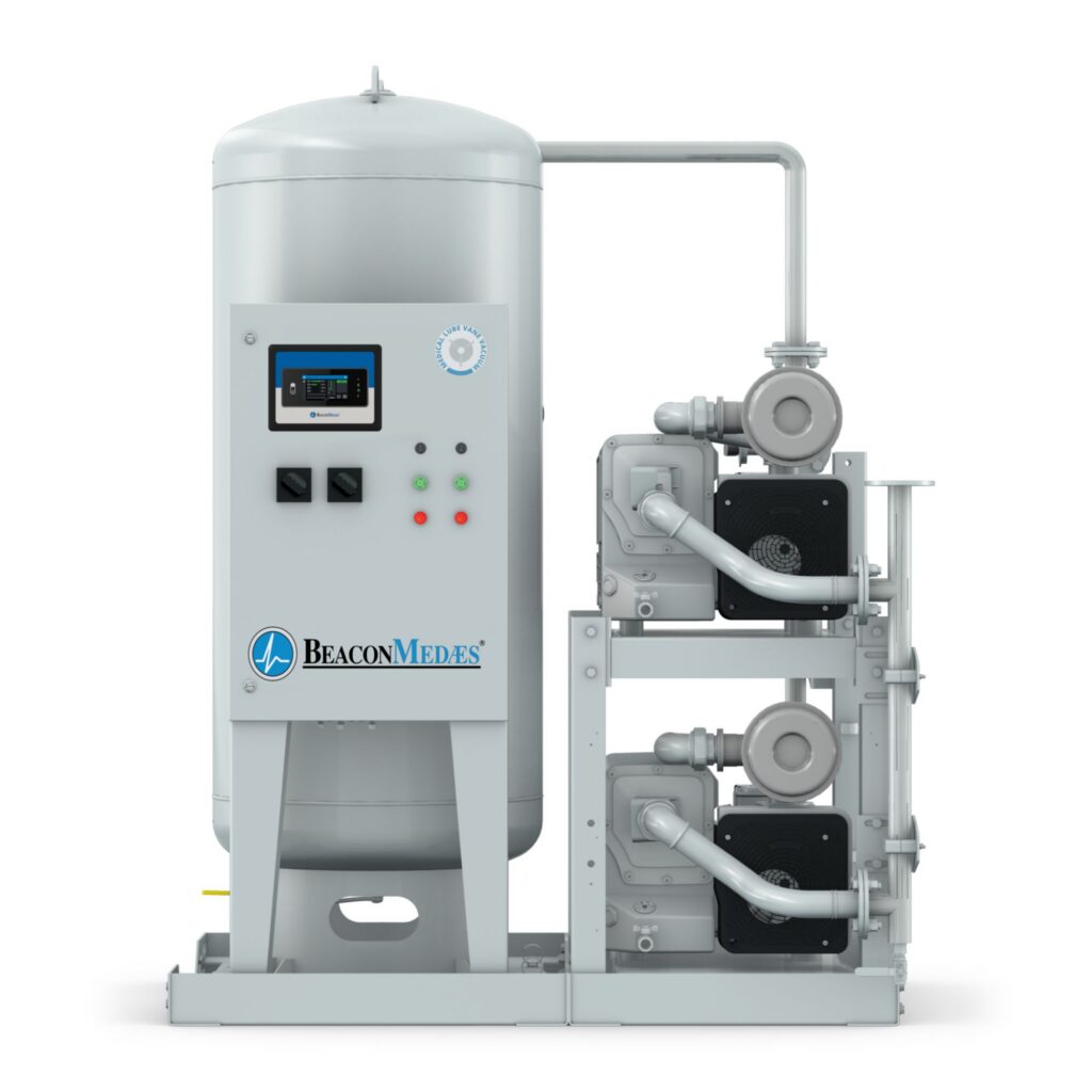 BeaconMedaes WVLS Lubricated Rotary Vane Medical Vacuum System