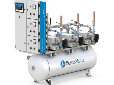 BeaconMedaes mVAC Lubricated Rotary Vane Medical Vacuum System