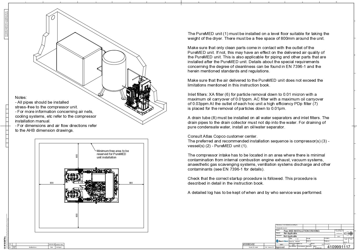PMA Installation Drawing