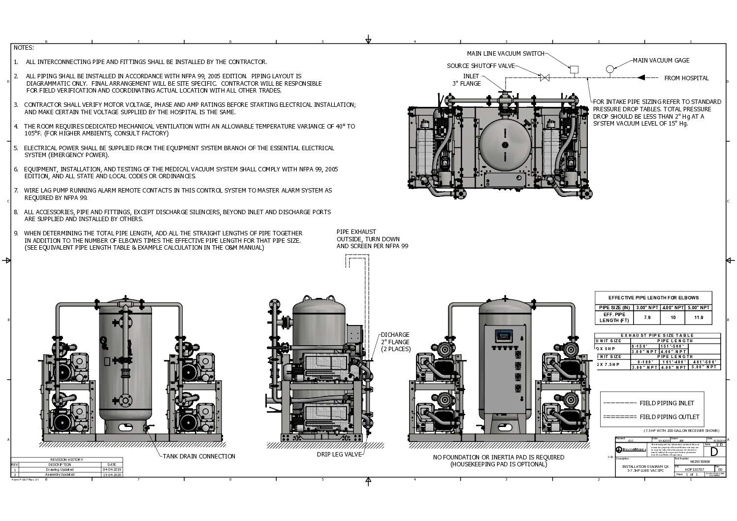 WVLS07Q NFPA Installation Instructions 9829350908