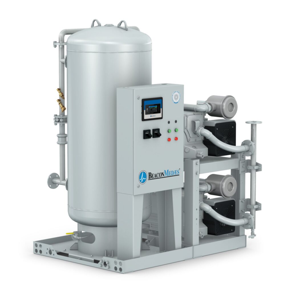 BeaconMedaes WVLS Lubricated Rotary Vane Medical Vacuum System